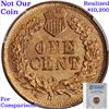 Image 9 : ***Auction Highlight*** 1868 Indian Cent 1c Graded Gem+ Unc RD By USCG (fc)