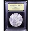 Image 4 : ***Auction Highlight*** 1897-o Morgan Dollar $1 Graded Choice+ Unc By USCG (fc)