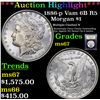 Image 1 : ***Auction Highlight*** 1886-p Vam 6B R5 Morgan Dollar $1 Graded GEM++ Unc By USCG (fc)
