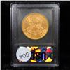 Image 5 : *Highlight Of Thanksgiving* 1874-s Tied Finest Known Gold Liberty $20 Select Unc By USCG (fc)