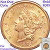 Image 6 : *Highlight Of Thanksgiving* 1874-s Tied Finest Known Gold Liberty $20 Select Unc By USCG (fc)
