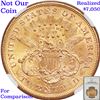Image 7 : *Highlight Of Thanksgiving* 1874-s Tied Finest Known Gold Liberty $20 Select Unc By USCG (fc)