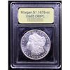 Image 4 : ***Auction Highlight*** 1878-cc Morgan Dollar $1 Graded GEM Unc DMPL By USCG (fc)