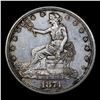 Image 2 : ***Auction Highlight*** 1874-cc Trade Dollar $1 Graded Unc Details By USCG (fc)
