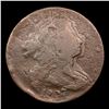 Image 2 : ***Auction Highlight*** 1807 Major Mint Error Triple Struck Draped Bust Large Cent 1c Graded vg, ver