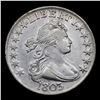 Image 2 : ***Auction Highlight*** 1803 O-103 R3 Draped Bust Half Dollar 50c Graded AU, Almost Unc By USCG (fc)