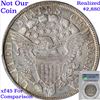 Image 7 : ***Auction Highlight*** 1803 O-103 R3 Draped Bust Half Dollar 50c Graded AU, Almost Unc By USCG (fc)