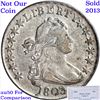 Image 8 : ***Auction Highlight*** 1803 O-103 R3 Draped Bust Half Dollar 50c Graded AU, Almost Unc By USCG (fc)