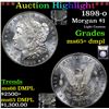 Image 1 : ***Auction Highlight*** 1898-o Morgan Dollar $1 Graded GEM+ DMPL By USCG (fc)