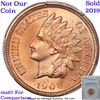 Image 8 : *Highlight Of Entire Auction* 1908 Tied Finest Known Indian Cent 1c Graded GEM++ Unc RD By USCG (fc)