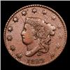 Image 2 : ***Auction Highlight*** 1823/2 N-1 Coronet Head Large Cent 1c Graded vf details By USCG (fc)