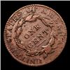 Image 3 : ***Auction Highlight*** 1823/2 N-1 Coronet Head Large Cent 1c Graded vf details By USCG (fc)