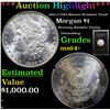 Image 1 : ***Auction Highlight*** 1882-cc GSA Mosnter Rrainbow Toned Morgan Dollar $1 Grades Choice+ Unc (fc)