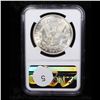 Image 3 : NGC 1921-d Morgan Dollar $1 Graded ms63 By NGC