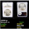 Image 1 : NGC 1886-p Morgan Dollar $1 Graded ms63 By NGC