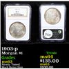 Image 1 : NGC 1903-p Morgan Dollar $1 Graded ms63 By NGC