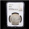 Image 2 : NGC 1904-o Morgan Dollar $1 Graded ms65 By NGC