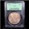 Image 2 : PCGS 1885-o Colorfully Toned OGH Morgan Dollar $1 Graded ms64 By PCGS
