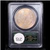 Image 3 : PCGS 1885-o Colorfully Toned OGH Morgan Dollar $1 Graded ms64 By PCGS