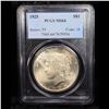 Image 2 : PCGS 1925-p Peace Dollar $1 Graded ms64 By PCGS