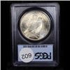 Image 3 : PCGS 1925-p Peace Dollar $1 Graded ms64 By PCGS