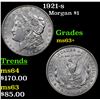 Image 1 : 1921-s Morgan Dollar $1 Grades Select+ Unc