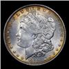 Image 2 : 1889-p Rainbow Toned Morgan Dollar $1 Grades Select+ Unc