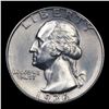 Image 2 : 1936-p Washington Quarter 25c Grades Unc Details
