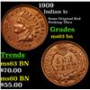 Image 1 : 1909 Indian Cent 1c Grades Select Unc BN