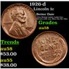 Image 1 : 1926-d Lincoln Cent 1c Grades Choice AU/BU Slider
