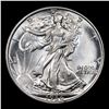 Image 2 : 1936-p Walking Liberty Half Dollar 50c Grades Select+ Unc
