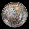 Image 3 : 1880-s Colorfully Toned Morgan Dollar $1 Grades Select+ Unc
