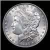 Image 2 : 1887-p Mint Error Morgan Dollar $1 Grades Choice Unc