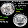 Image 1 : 1926 Sesqui Old Commem Half Dollar 50c Grades Choice Unc