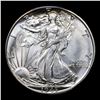 Image 2 : 1943-d Walking Liberty Half Dollar 50c Grades GEM+ Unc