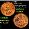 Image 1 : 1882 Indian Cent 1c Grades Choice Unc RB