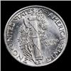 Image 3 : 1937-p Mercury Dime 10c Grades Choice Unc FSB