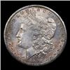 Image 2 : 1881-s Colorfully Toned Morgan Dollar $1 Grades Choice+ Unc