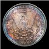 Image 3 : 1880-s Rainbow Toned Morgan Dollar $1 Grades Unc Details