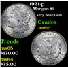 Image 1 : 1921-p Morgan Dollar $1 Grades Choice+ Unc