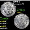 Image 1 : 1890-p Morgan Dollar $1 Grades Select Unc