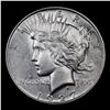 Image 2 : 1927-d Peace Dollar $1 Grades Choice AU/BU Slider