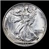 Image 2 : 1936-p Walking Liberty Half Dollar 50c Grades Choice Unc