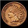 Image 2 : 1860 Indian Cent 1c Grades xf+