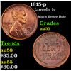 Image 1 : 1915-p Lincoln Cent 1c Grades Choice AU