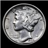 Image 2 : 1928-d Mercury Dime 10c Grades Select AU