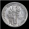 Image 3 : 1928-d Mercury Dime 10c Grades Select AU