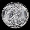 Image 2 : 1934-p Walking Liberty Half Dollar 50c Grades GEM Unc