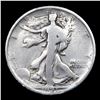 Image 2 : 1921-p Walking Liberty Half Dollar 50c Grades g+