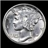 Image 2 : 1935-s Mercury Dime 10c Grades Select Unc